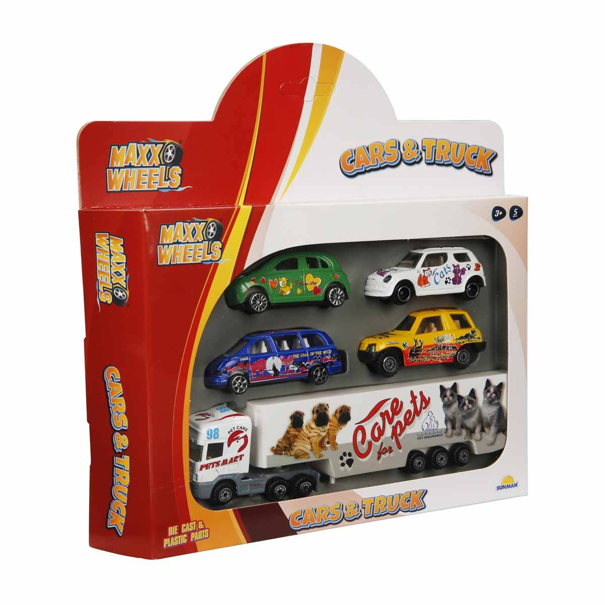 Maxx Wheels Araç Seti 5'li