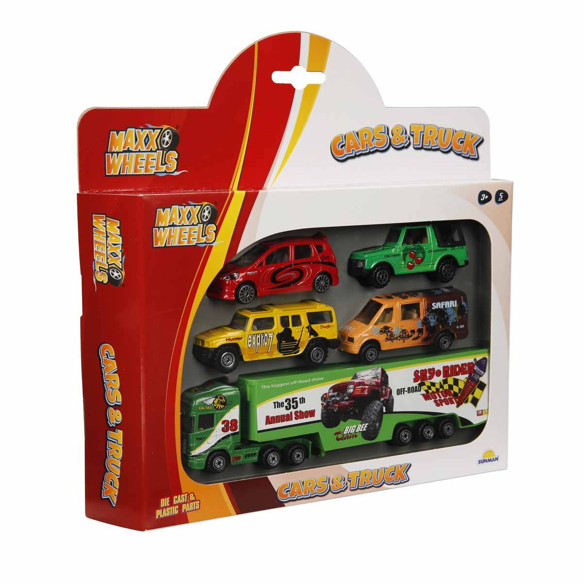 Maxx Wheels Araç Seti 5'li