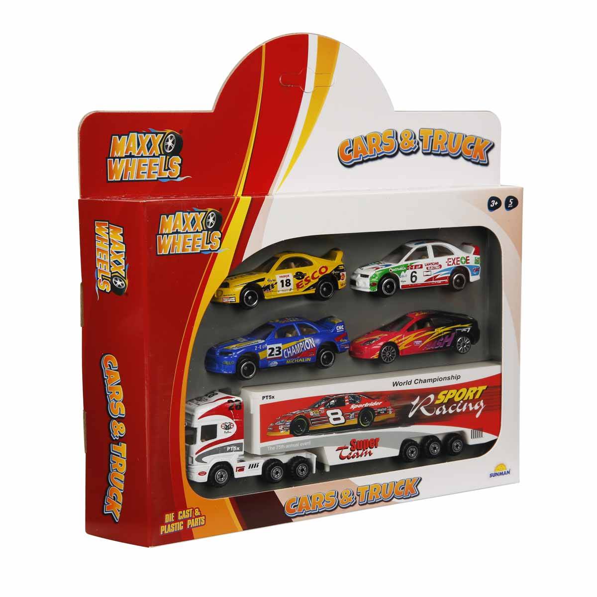 Maxx Wheels Araç Seti 5'li