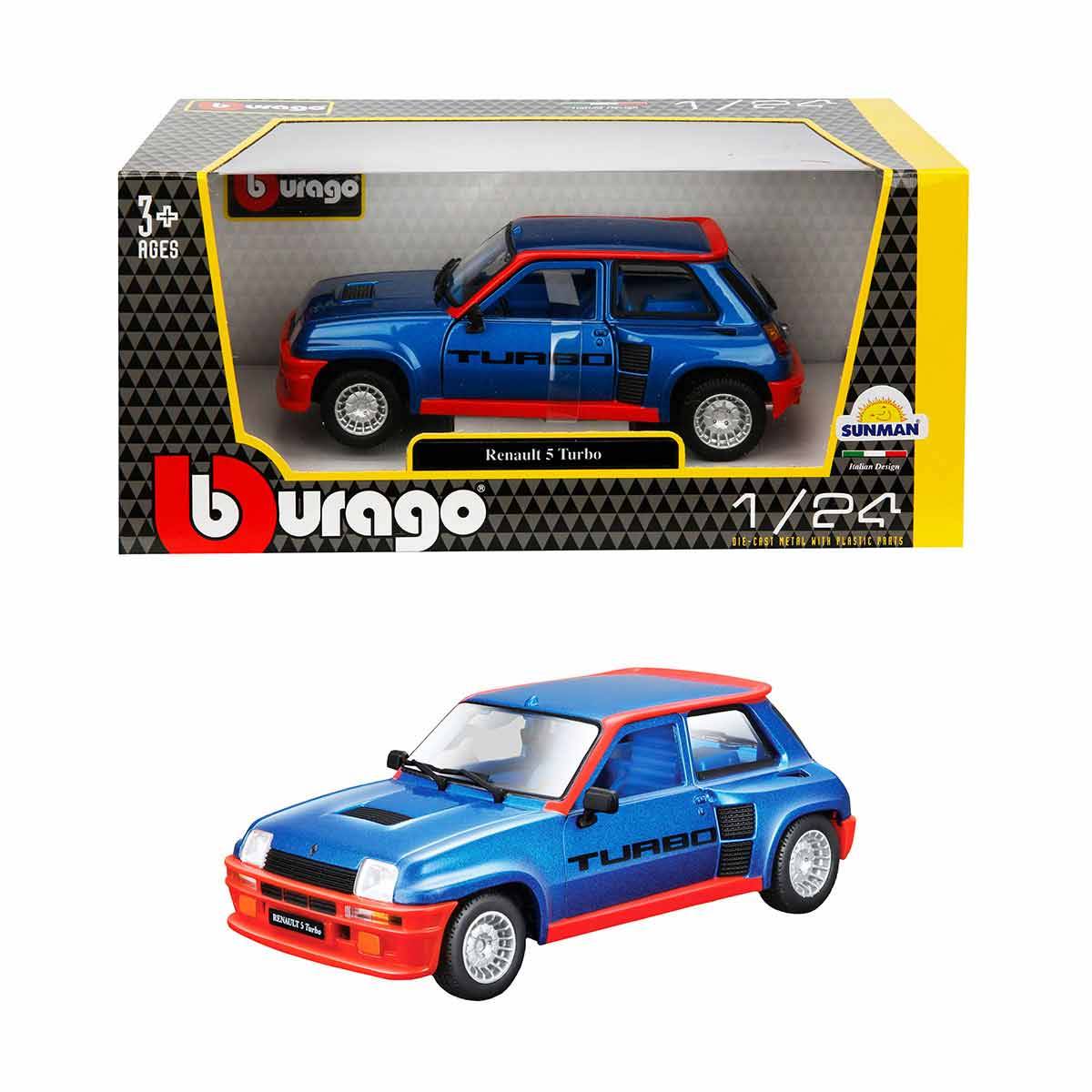 Burago 1/24 Renault 5 Turbo 1982 Model Araba