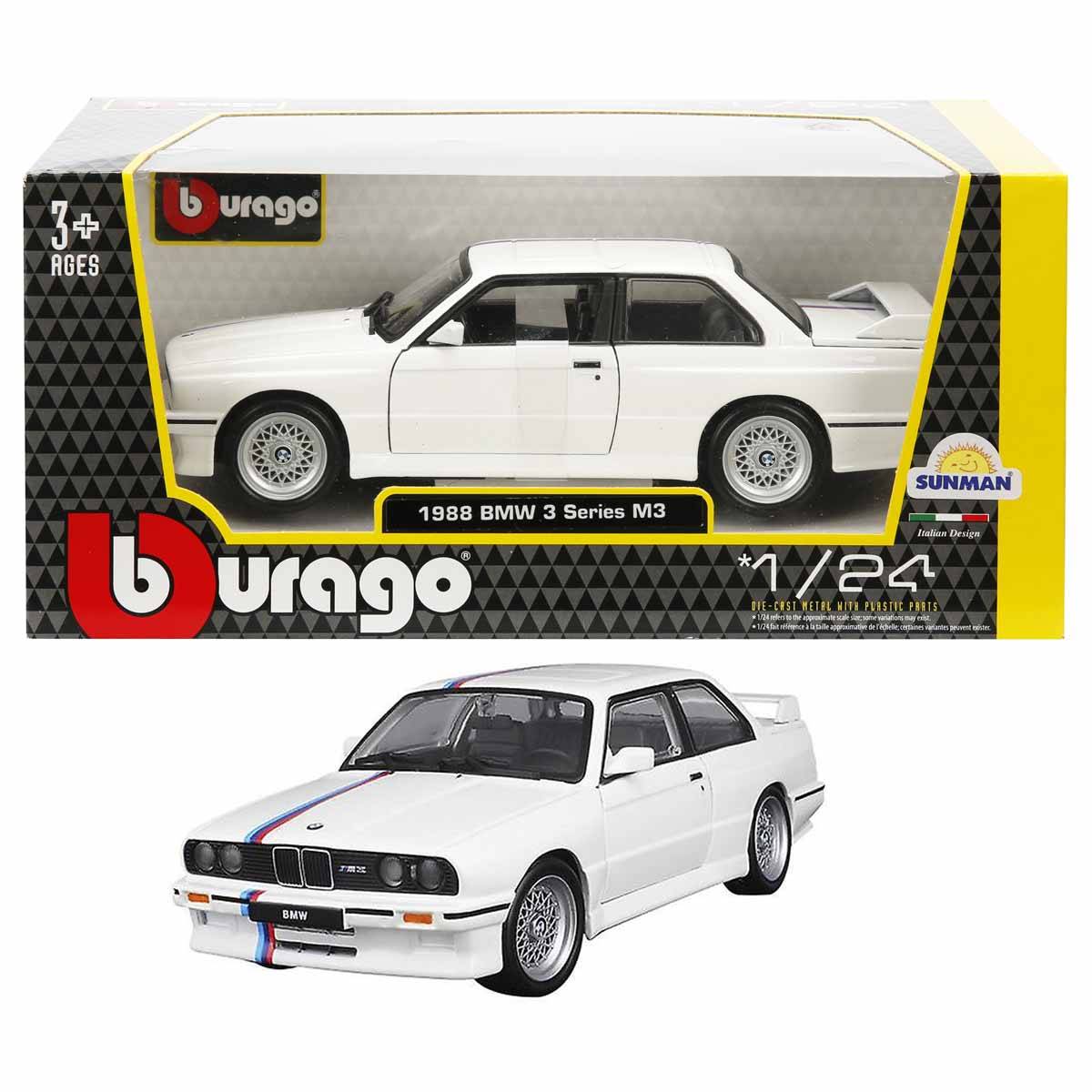 Burago 1/24 BMW M3 E30 1988 Model Araba