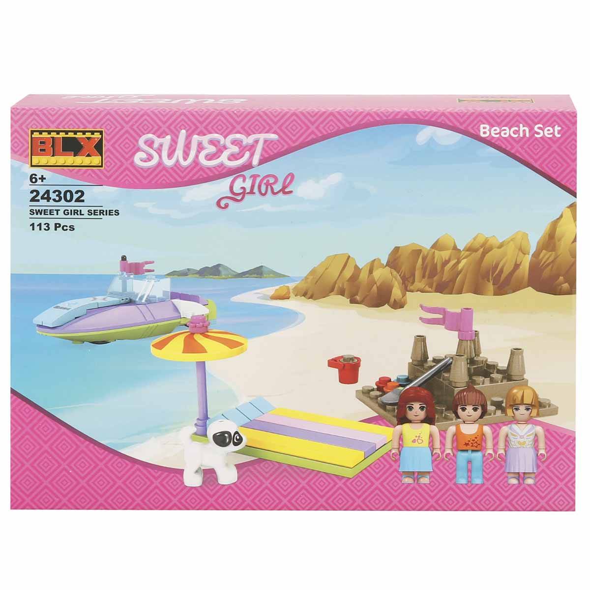 BLX Tatlı Kız Plaj Eğlencesi Yapı Seti
