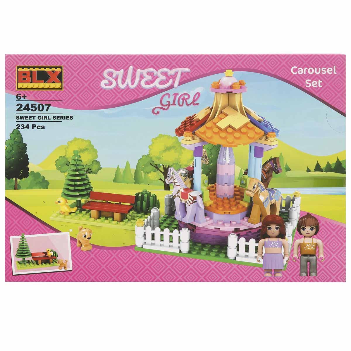 BLX Tatlı Kız Atlıkarınca Blok Yapı Seti