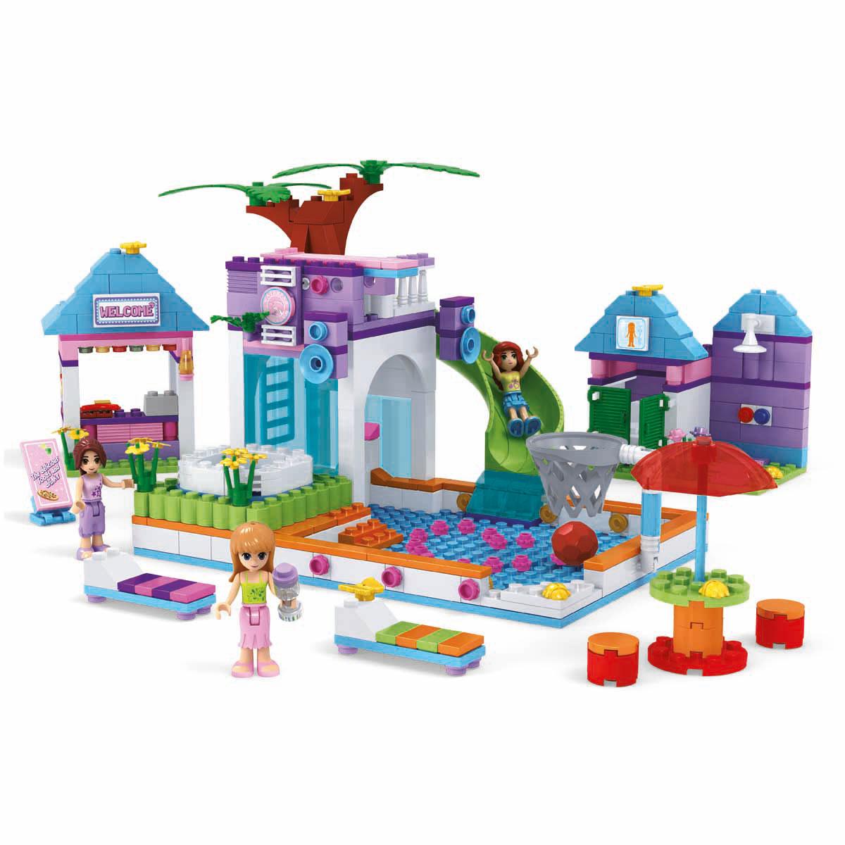 BLX Tatlı Kız Havuz Partisi Blok Yapı Seti