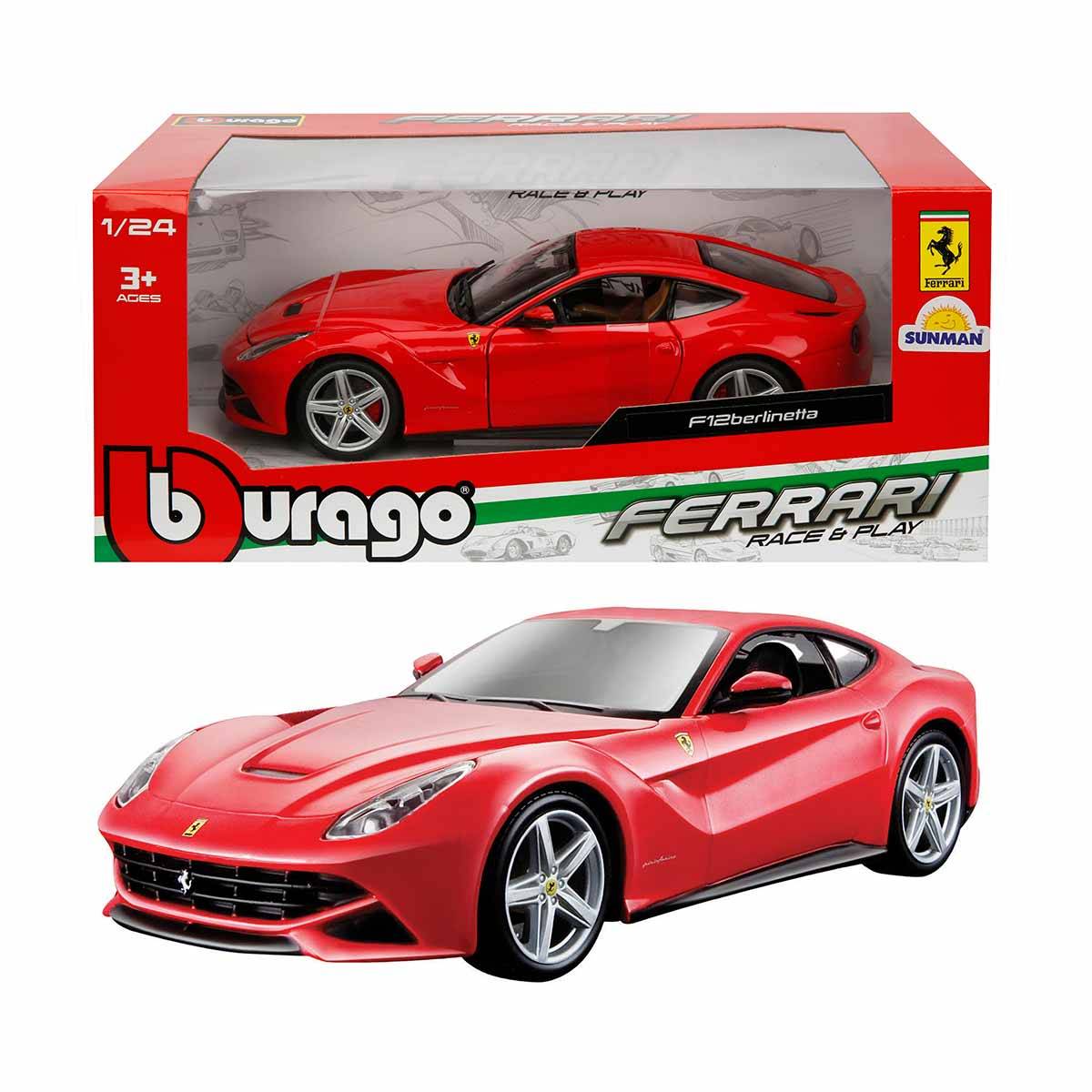 Burago 1/24 Ferrari F12 Berlinetta Model Araba