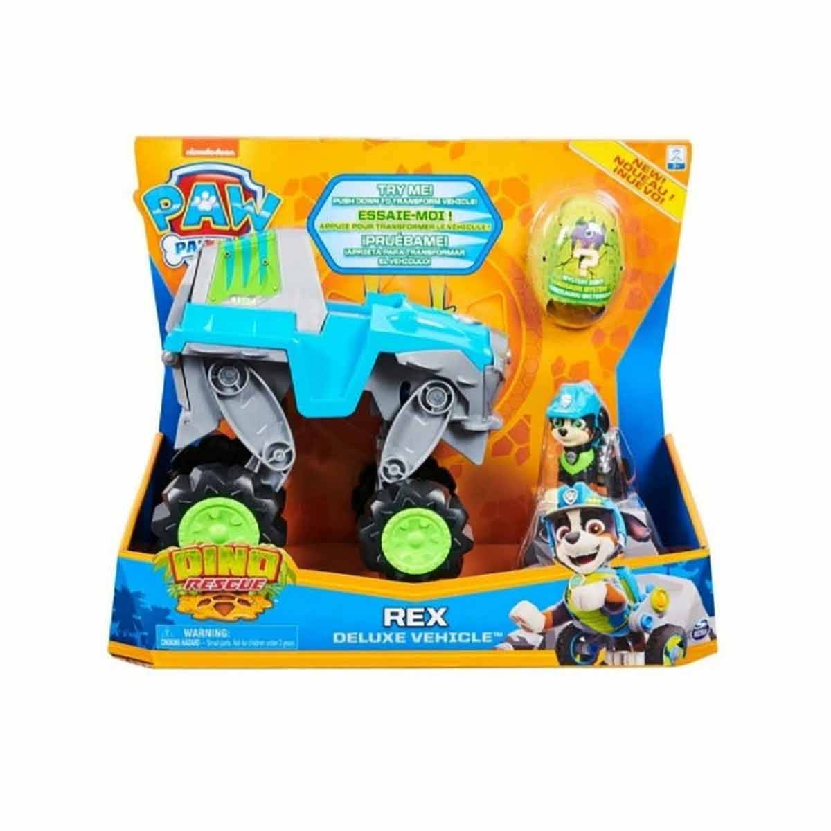 Paw Patrol Dino Rex Delüks Araç