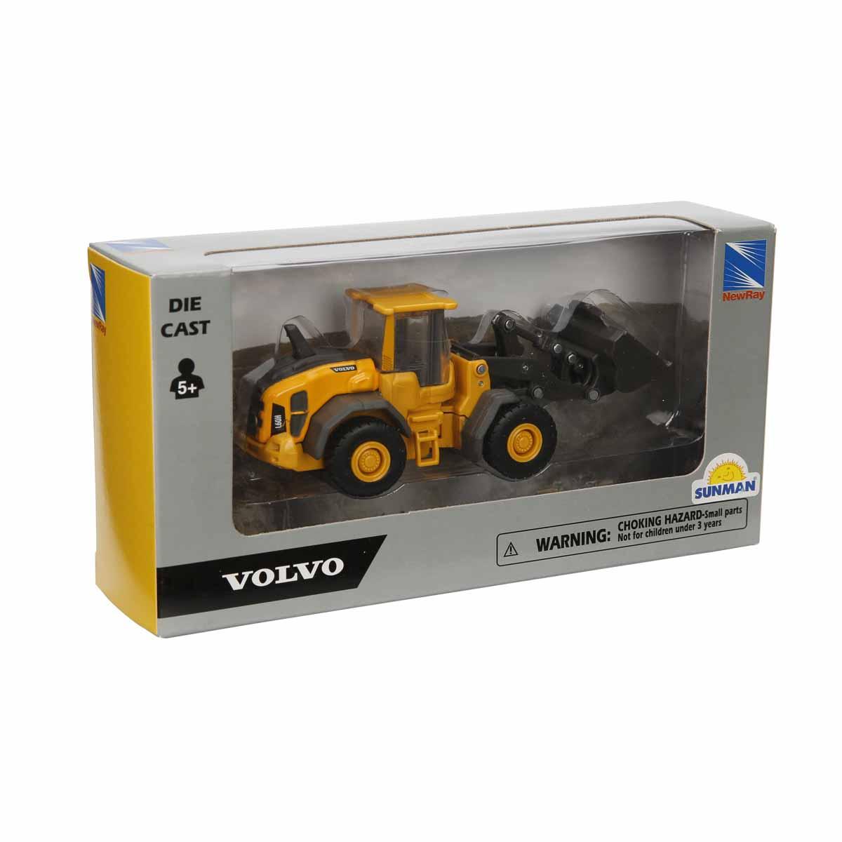 New Ray Volvo İnşaat Araçları Kamyon-Dozer-Ekskavatör
