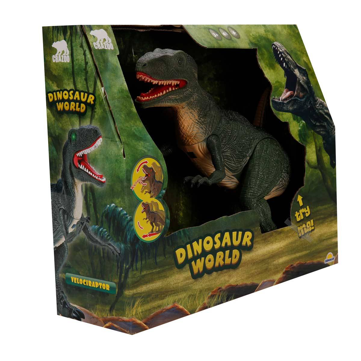 Sesli ve Işıklı Büyük Dinozor