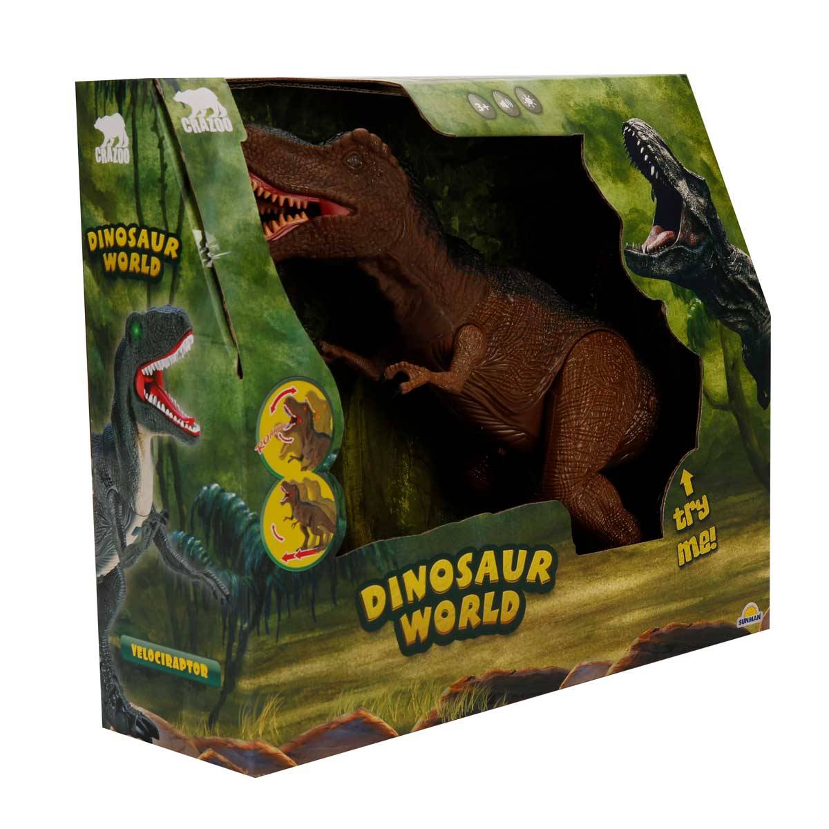 Sesli ve Işıklı Büyük Dinozor