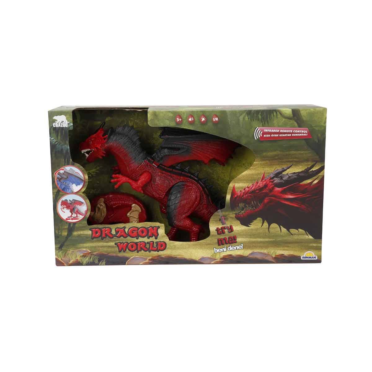 Uzaktan Kumandalı Sesli ve Işıklı Ejderha
