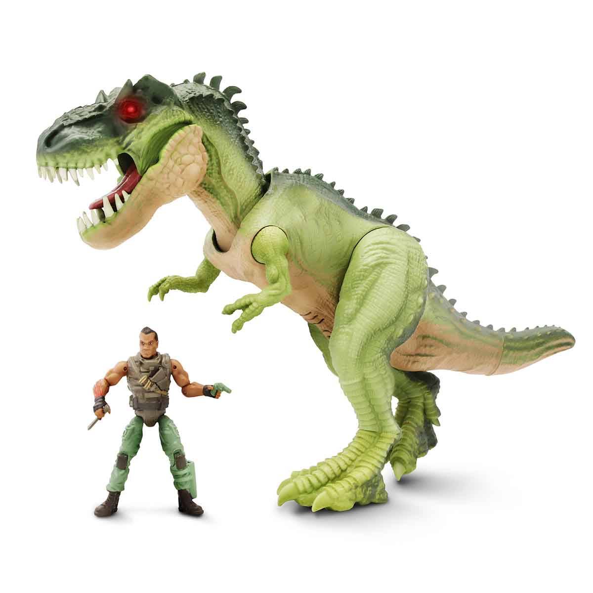 Jurassic Clash Sesli ve Işıklı Dinozor Figürü - 47 Cm