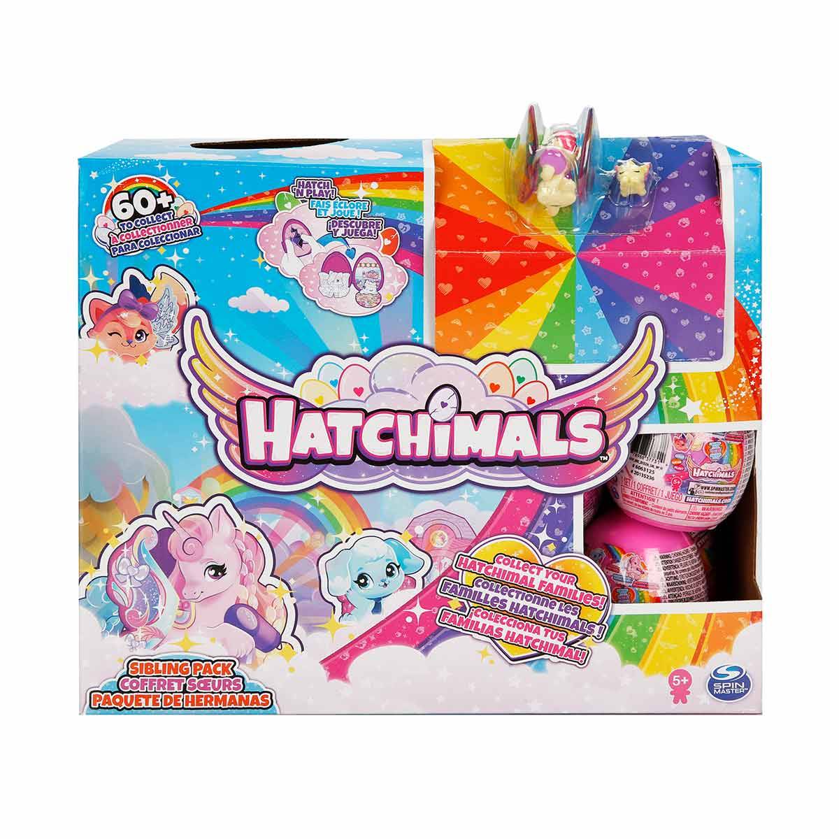 Hatchimals Biriktirebilir 2 Karakterli Kardeş Oyun Seti