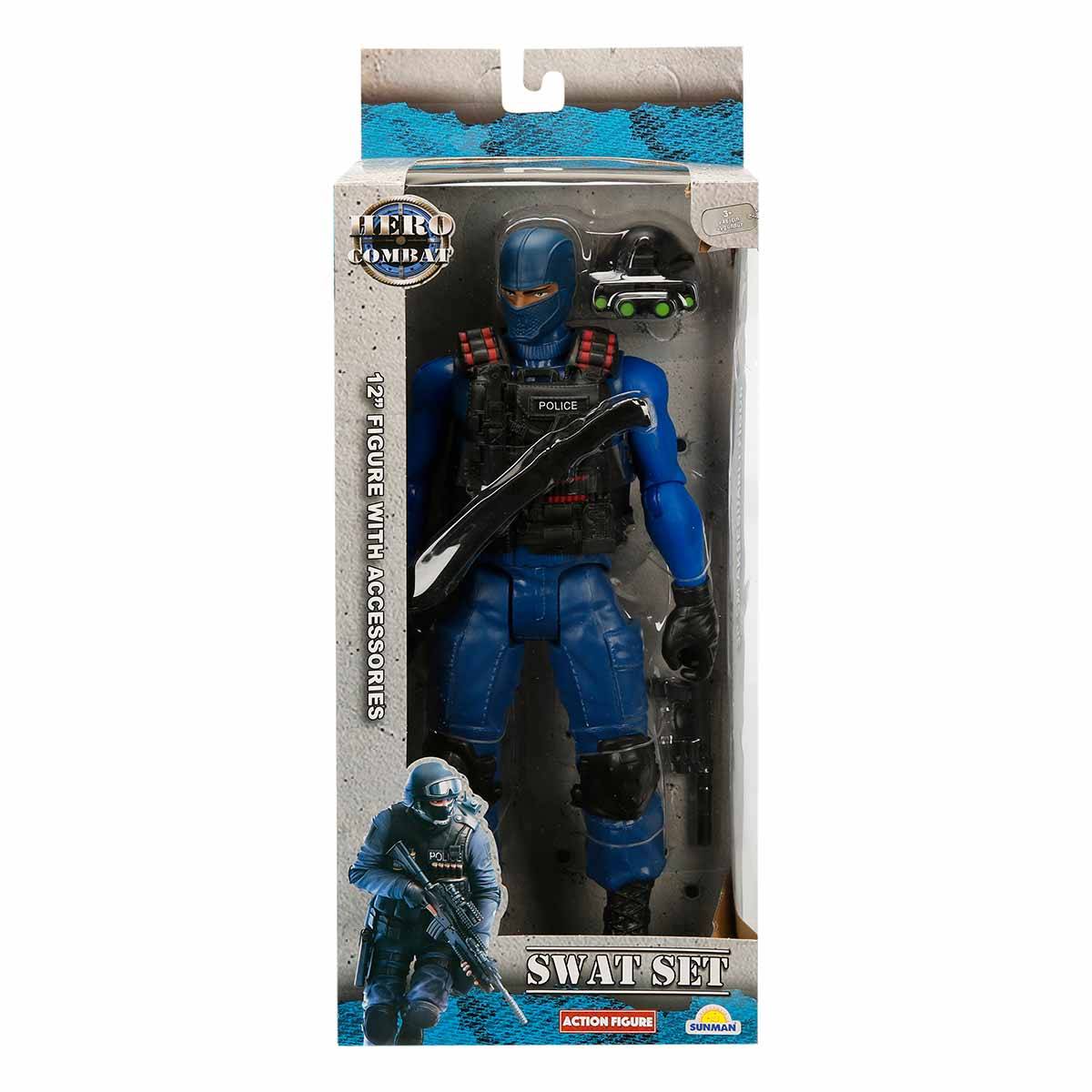 Hero Combat Swat Set Asker Figür