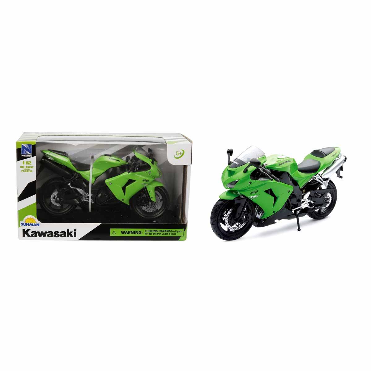 1:12 Kawasaki ZX-10 R 2006 Model Motor