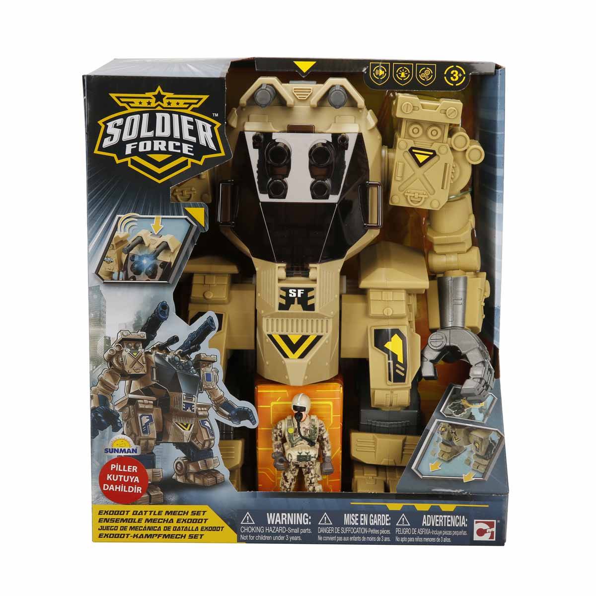 Soldier Force Exbot Savaş Mekanizması Seti