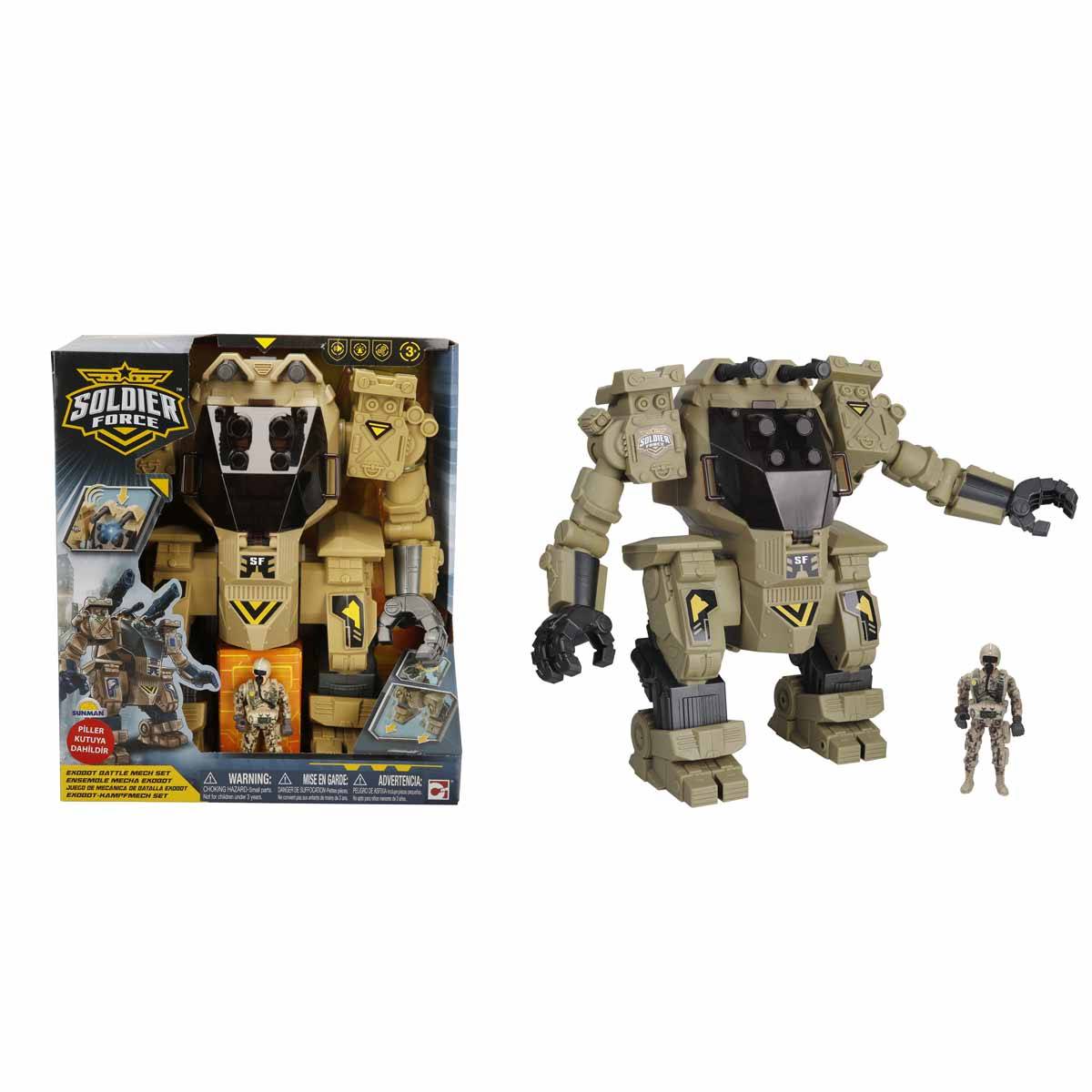 Soldier Force Exbot Savaş Mekanizması Seti