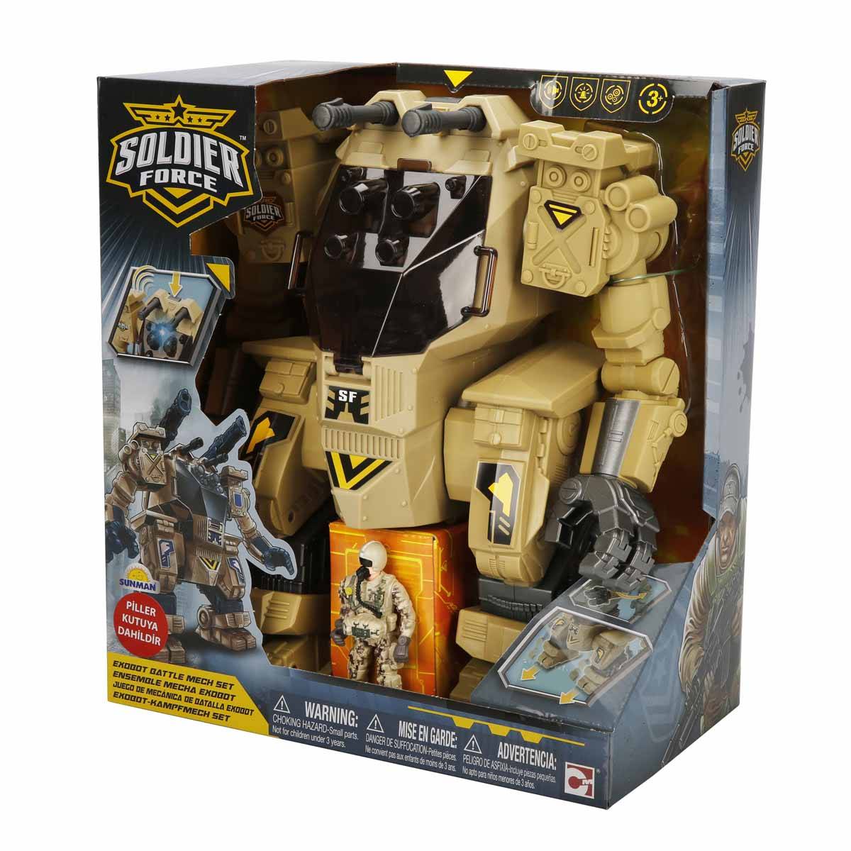 Soldier Force Exbot Savaş Mekanizması Seti