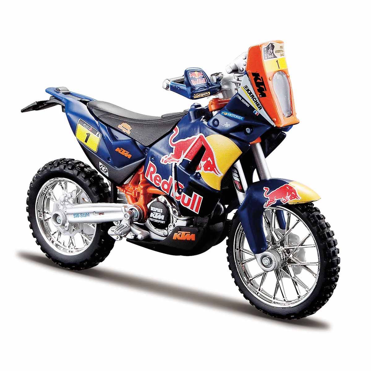 1:18 Red Bull KTM 450 Motosiklet - Ktm 450 Rally