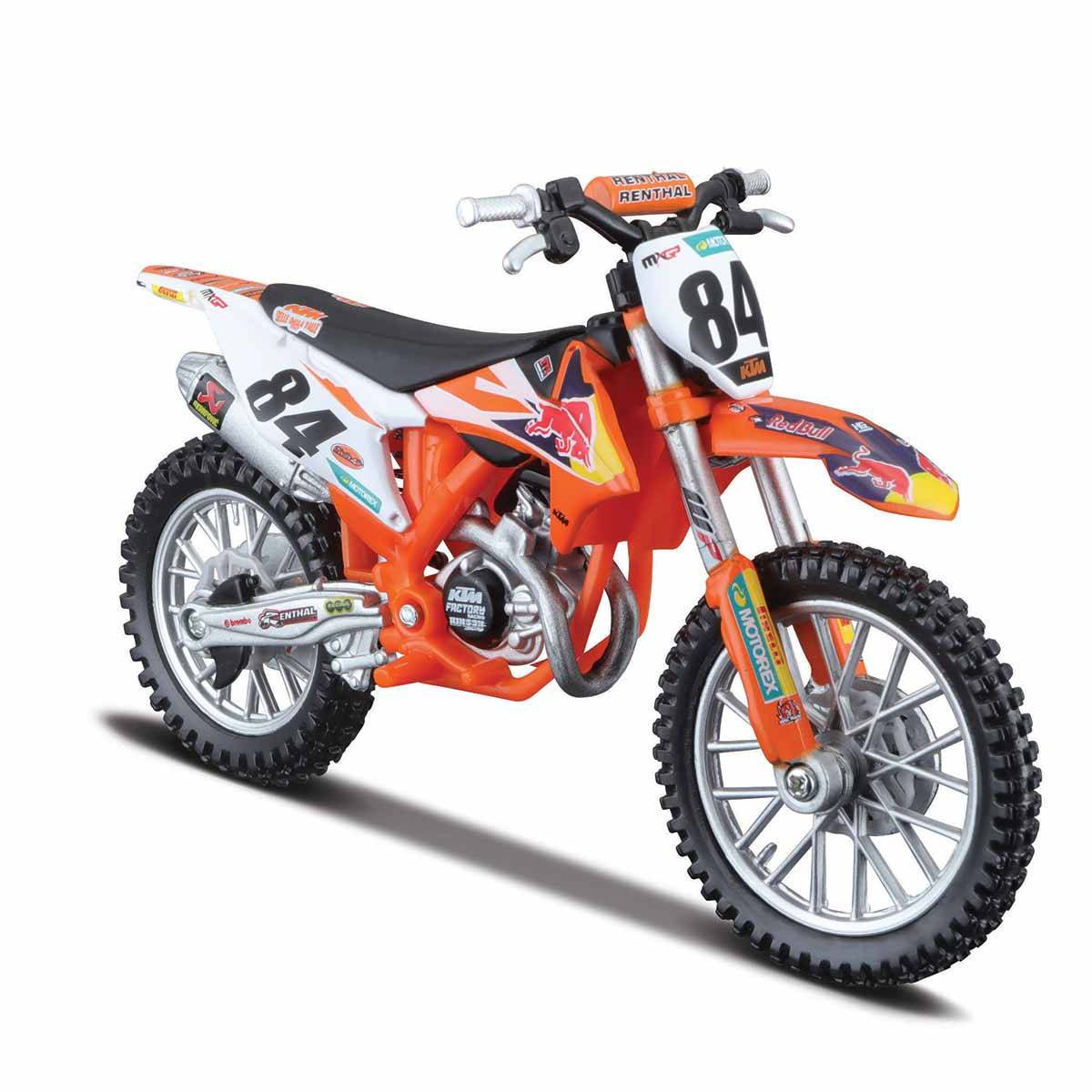 1:18 Red Bull KTM 450 Motosiklet - Ktm 450 Rally