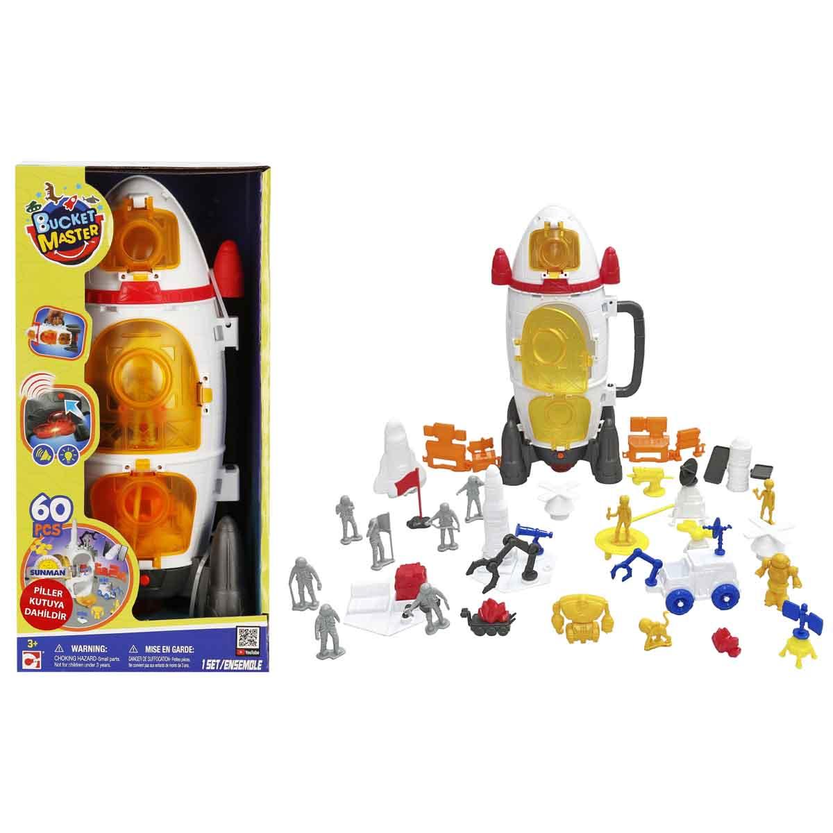 Bucket Master Sesli Uzay Mekiği Figür Kova Seti