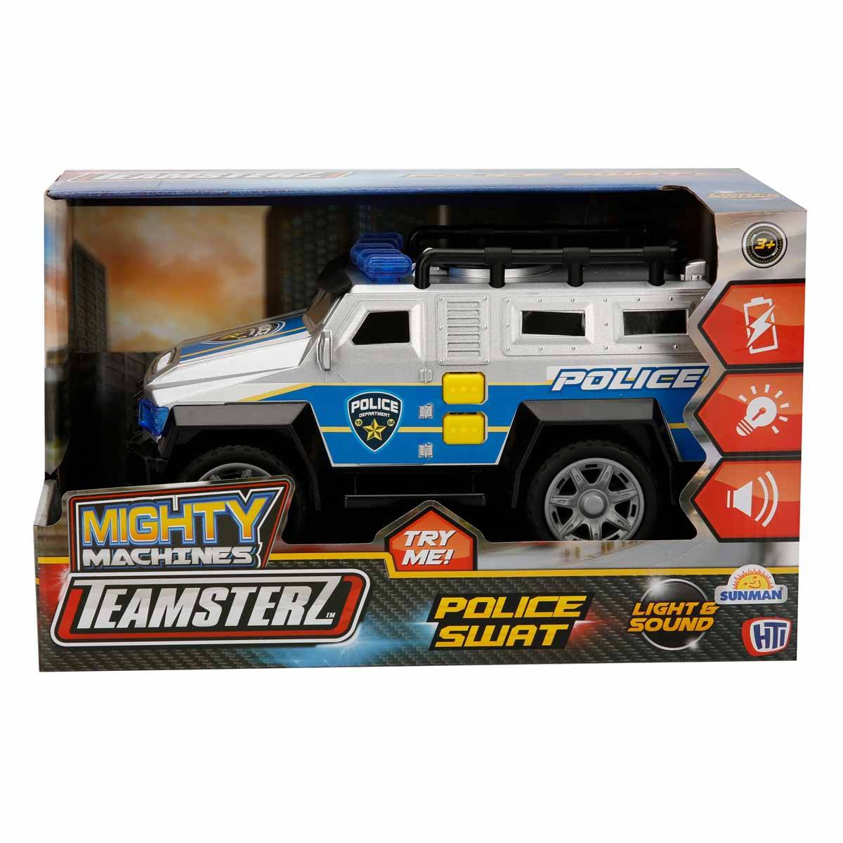 Teamsterz Sesli ve Işıklı 4x4 Polis Arabası