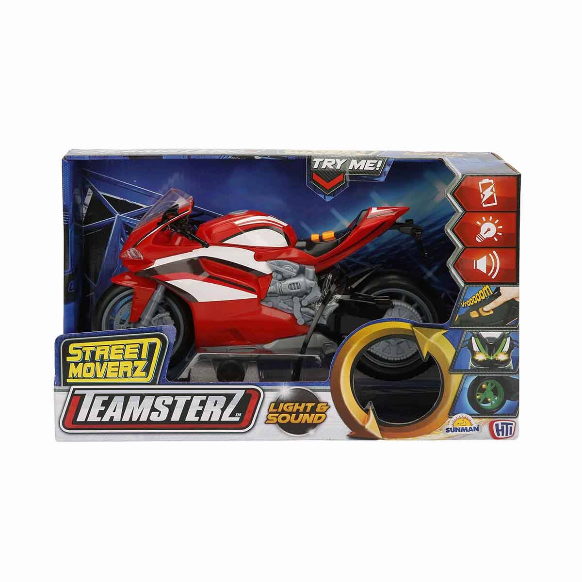 Teamsterz Street Moverz Sesli ve Işıklı Motorsiklet