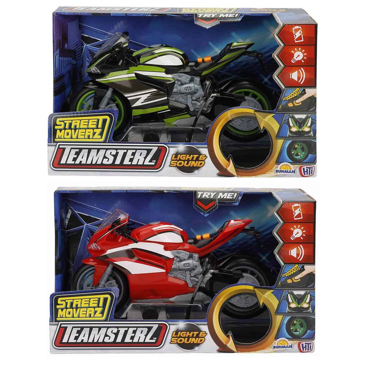 Teamsterz Street Moverz Sesli ve Işıklı Motorsiklet