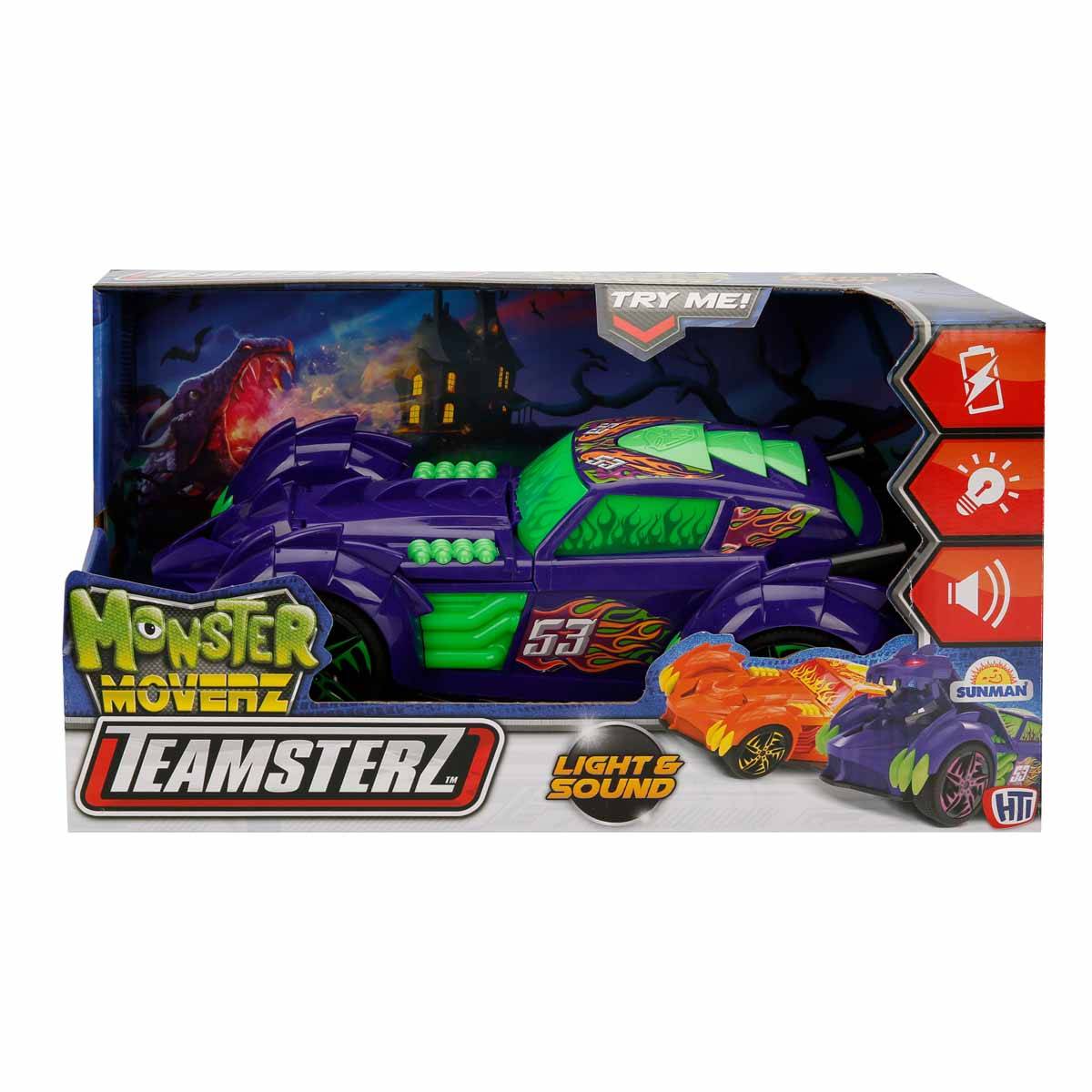Teamsterz Monster Movers Sesli ve Işıklı Dönüşebilen Araba 27 cm