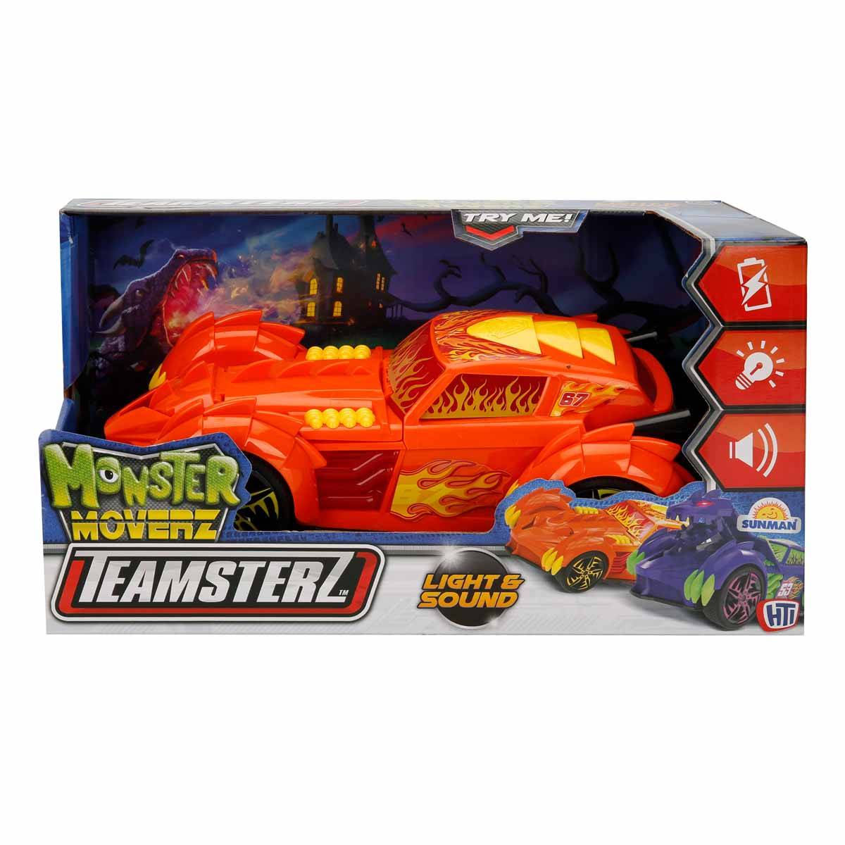 Teamsterz Monster Movers Sesli ve Işıklı Dönüşebilen Araba 27 cm
