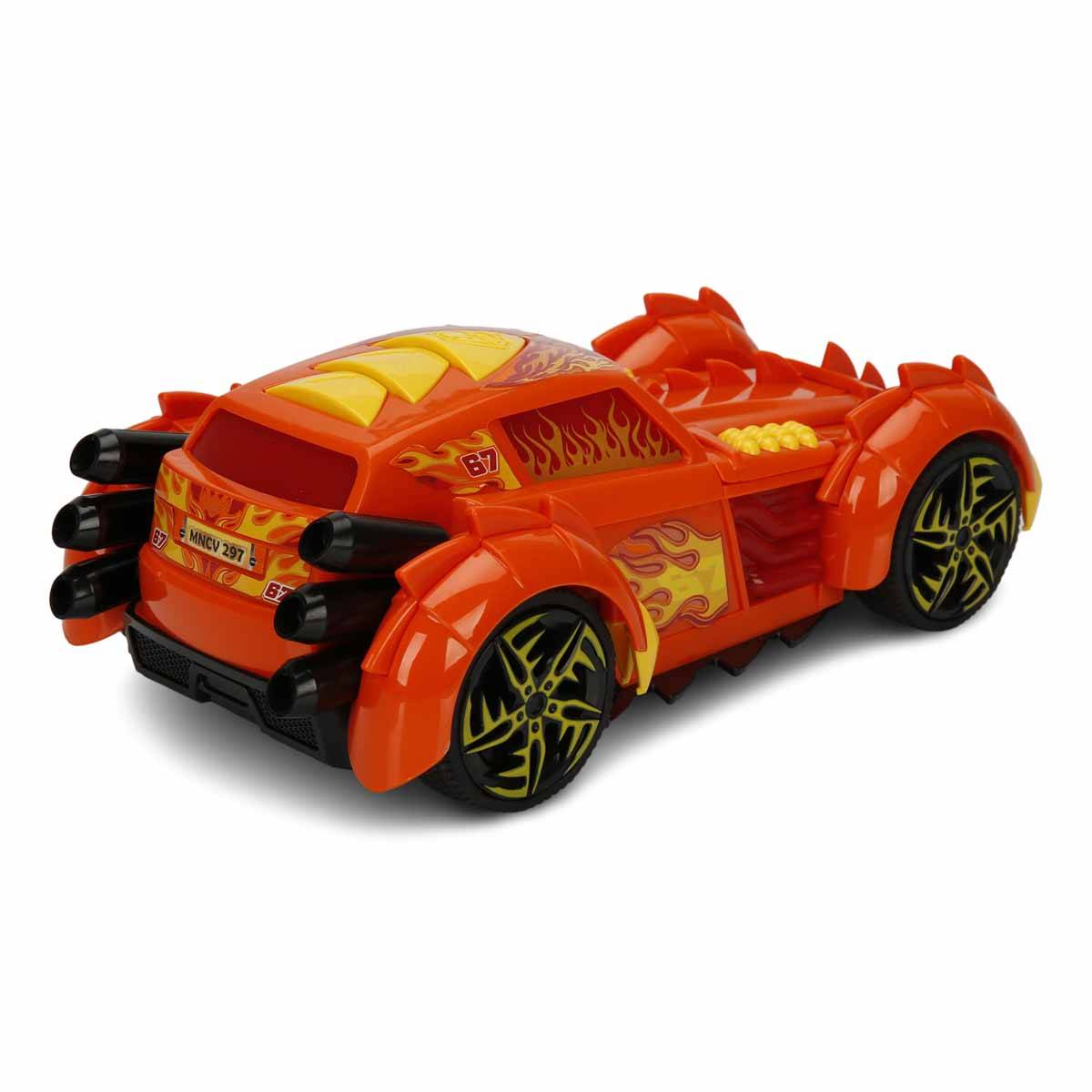 Teamsterz Monster Movers Sesli ve Işıklı Dönüşebilen Araba 27 cm