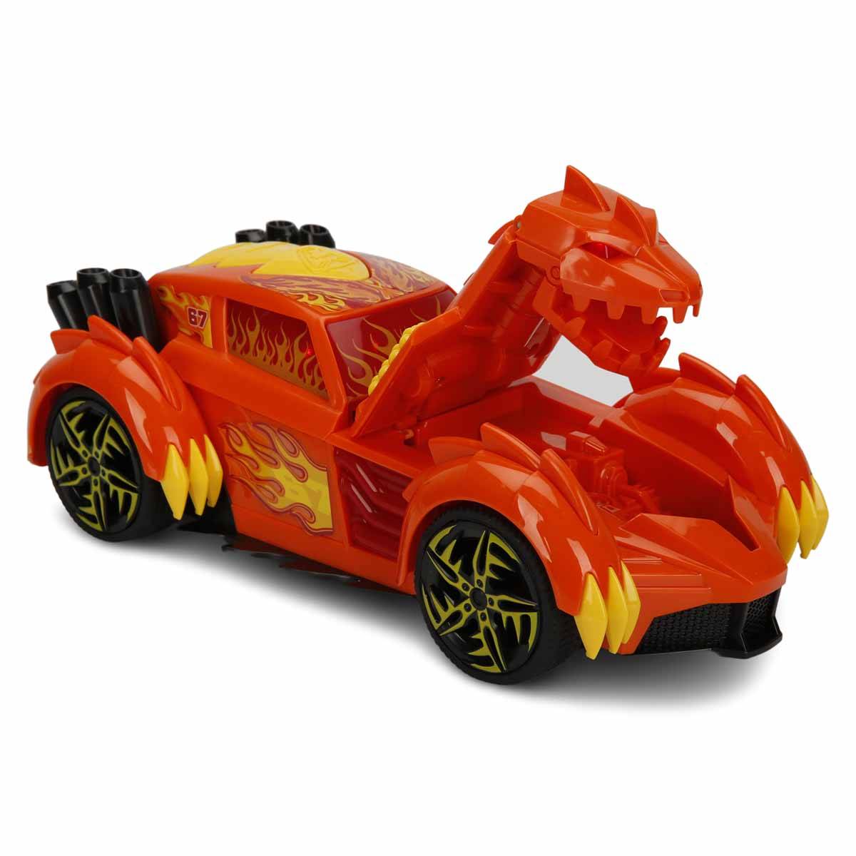 Teamsterz Monster Movers Sesli ve Işıklı Dönüşebilen Araba 27 cm