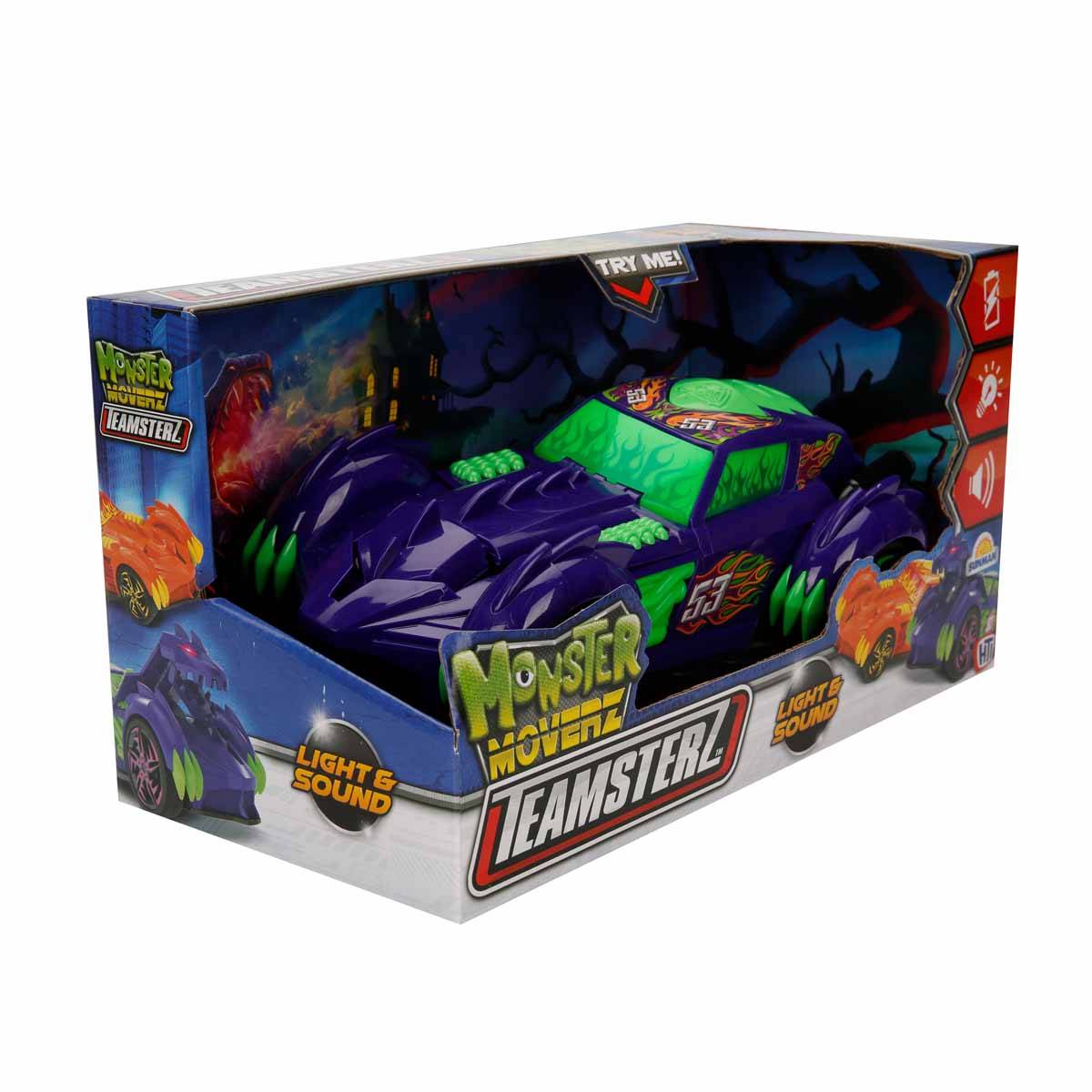 Teamsterz Monster Movers Sesli ve Işıklı Dönüşebilen Araba 27 cm