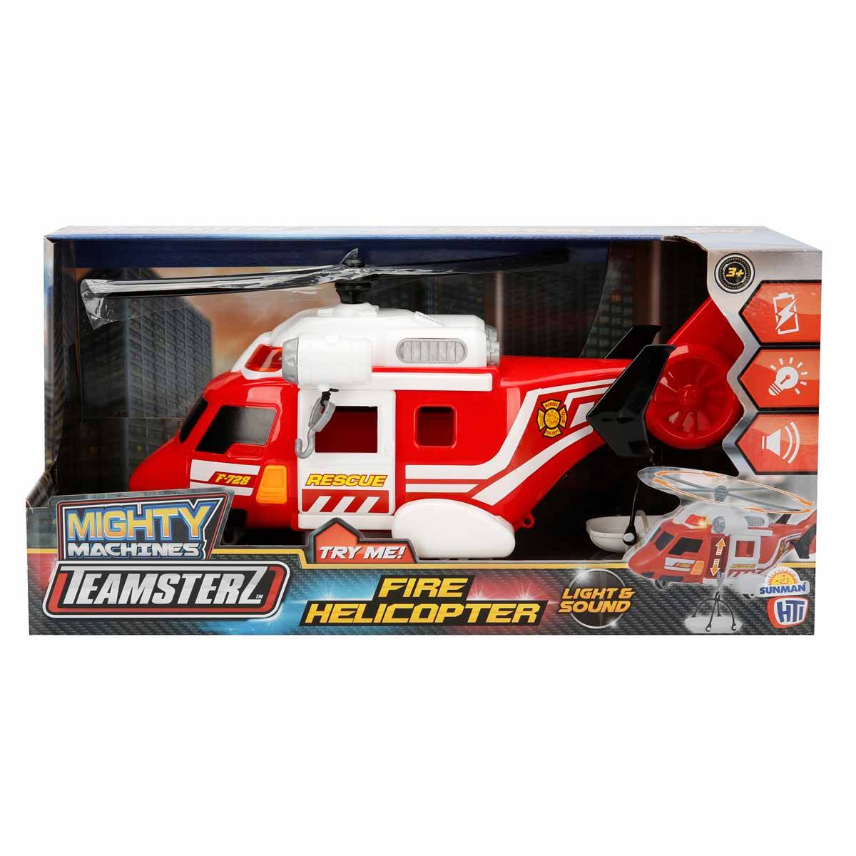 Teamsterz Sesli ve Işıklı İtfaiye Helikopteri