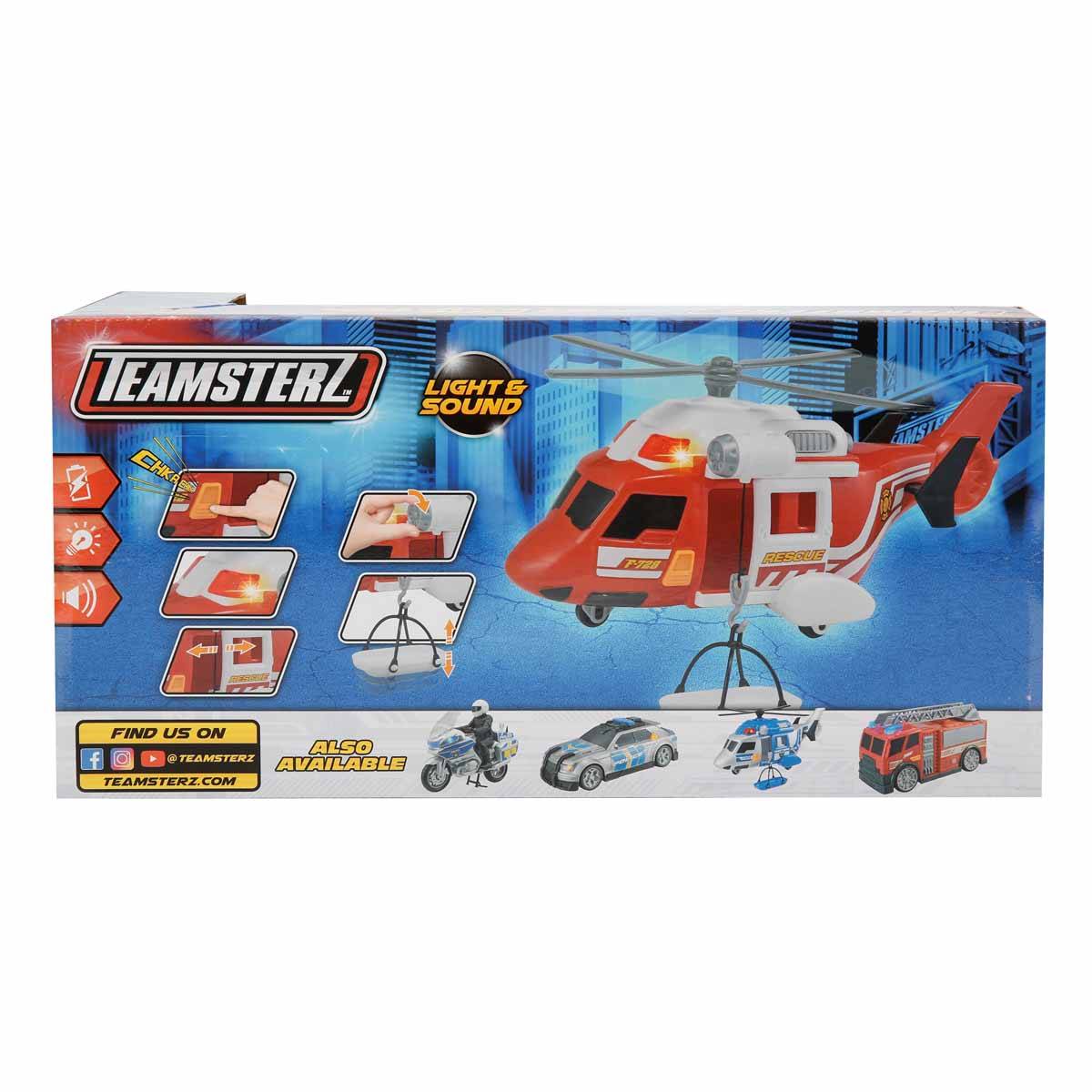 Teamsterz Sesli ve Işıklı İtfaiye Helikopteri