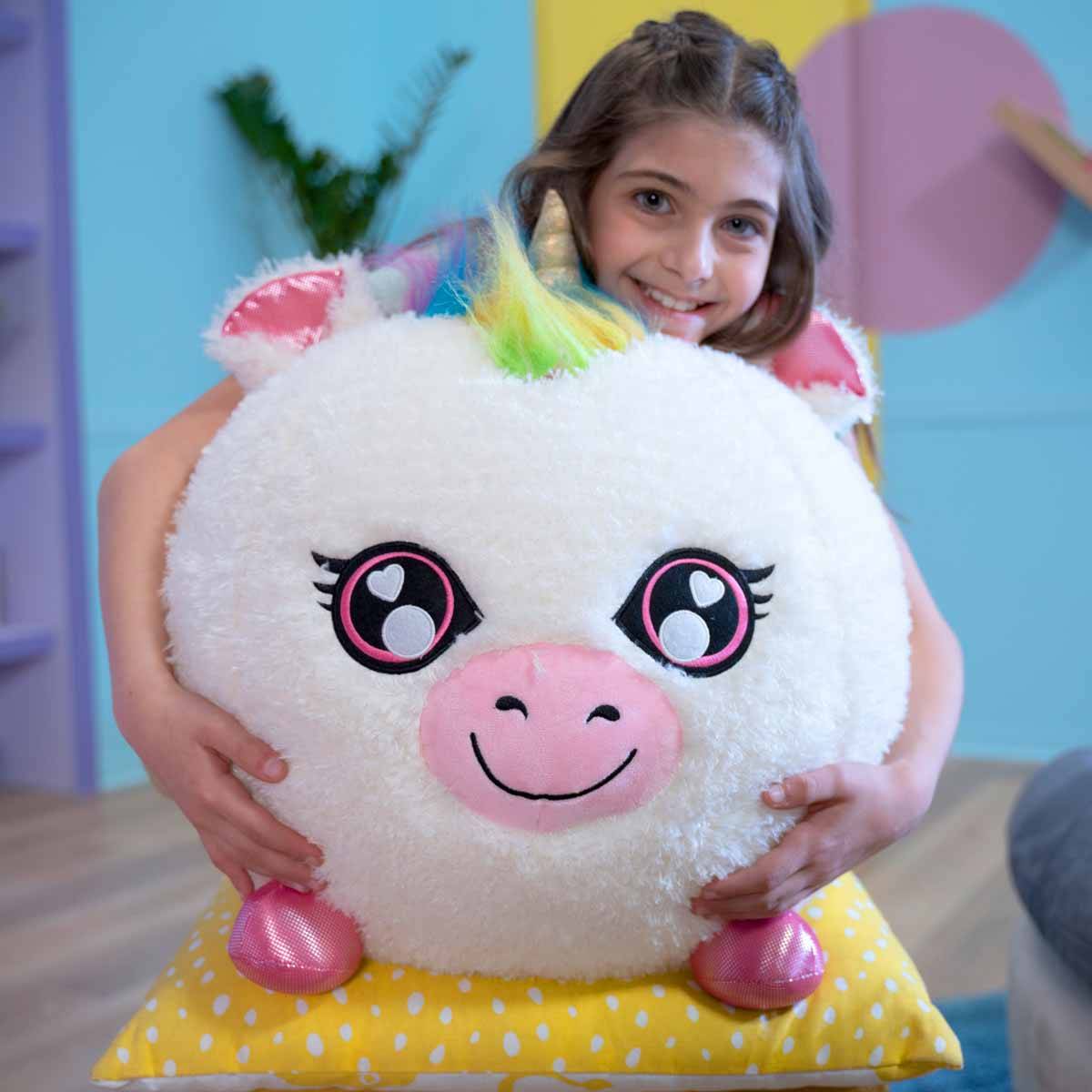 Biggies Şişme Peluş Unicorn XXL