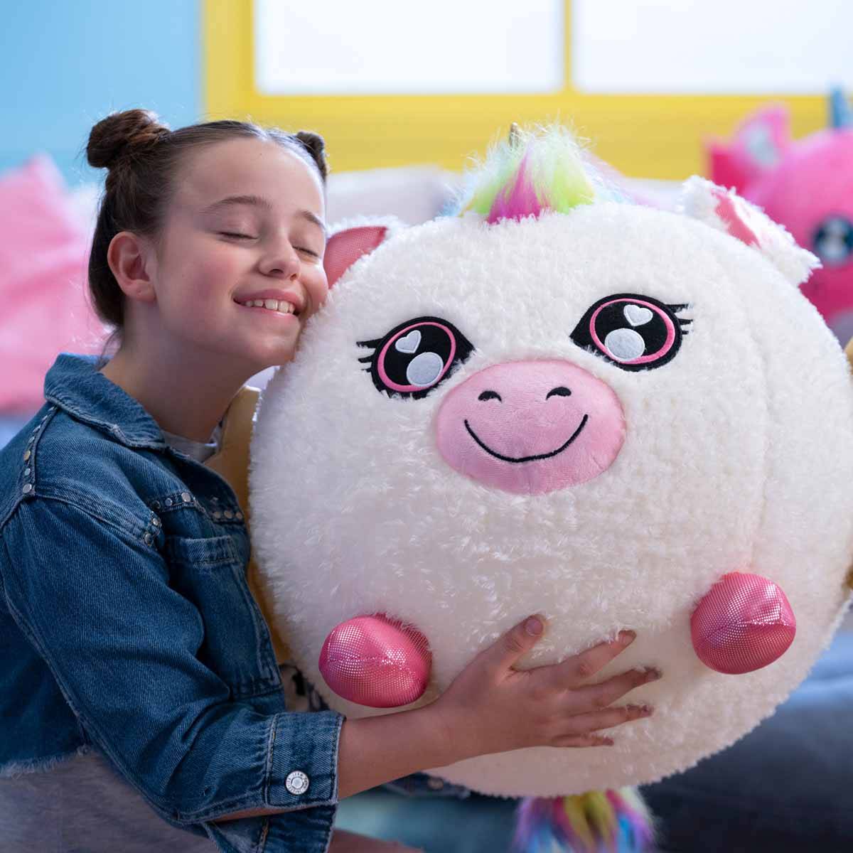 Biggies Şişme Peluş Unicorn XXL