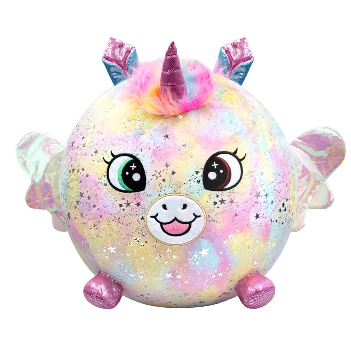 Biggies Şişme Peluş Unicorn XXL Shiny Corns S2