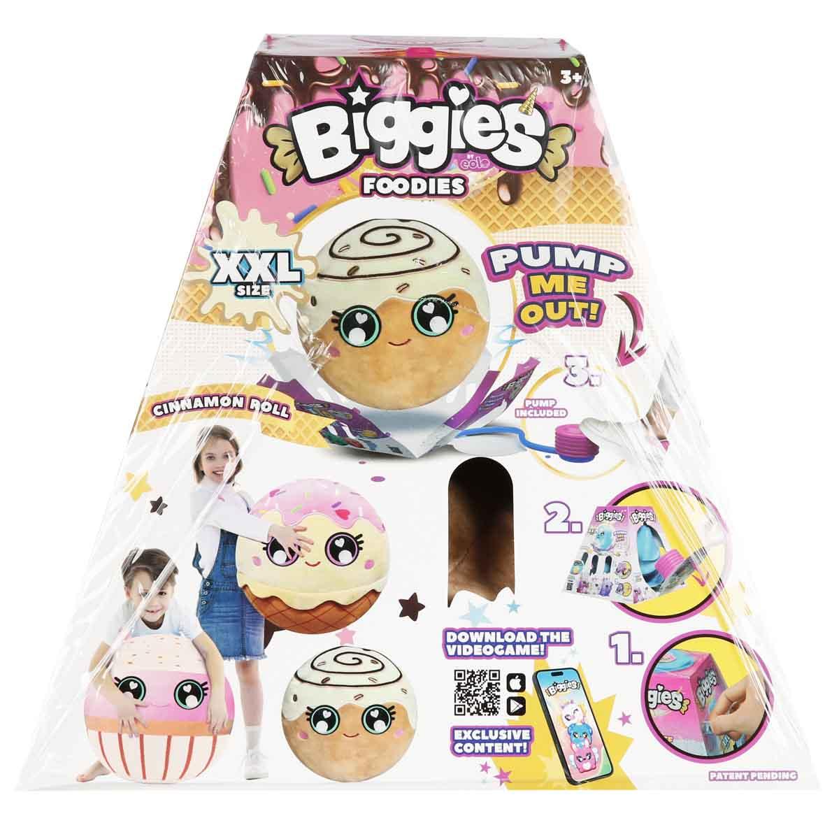 Biggies Şişme Peluş Cinnamon Roll XXL Foodies S6