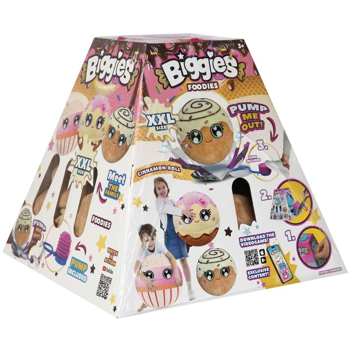 Biggies Şişme Peluş Cinnamon Roll XXL Foodies S6