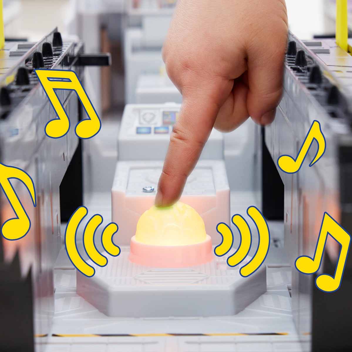 Paw Patrol The Mighty Movie Chase Figürlü Uçak Gemisi Karargahı