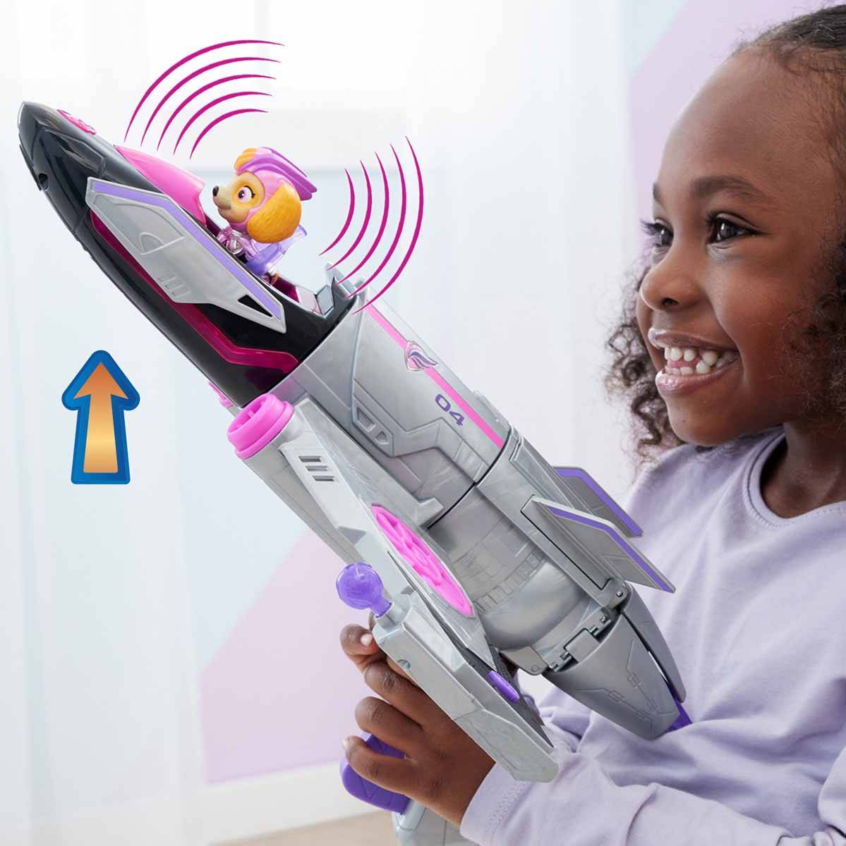 Paw Patrol Movie Sky Figür Delüks Mighty Movie Jet