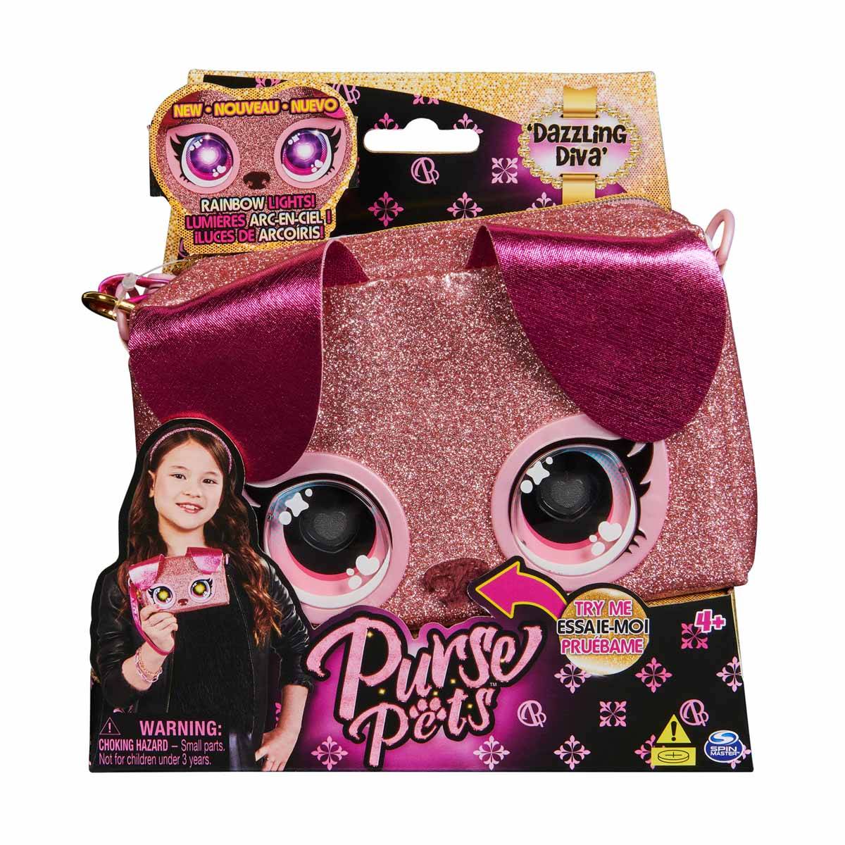 Purse Pets Simli İnteraktif Köpek Çanta