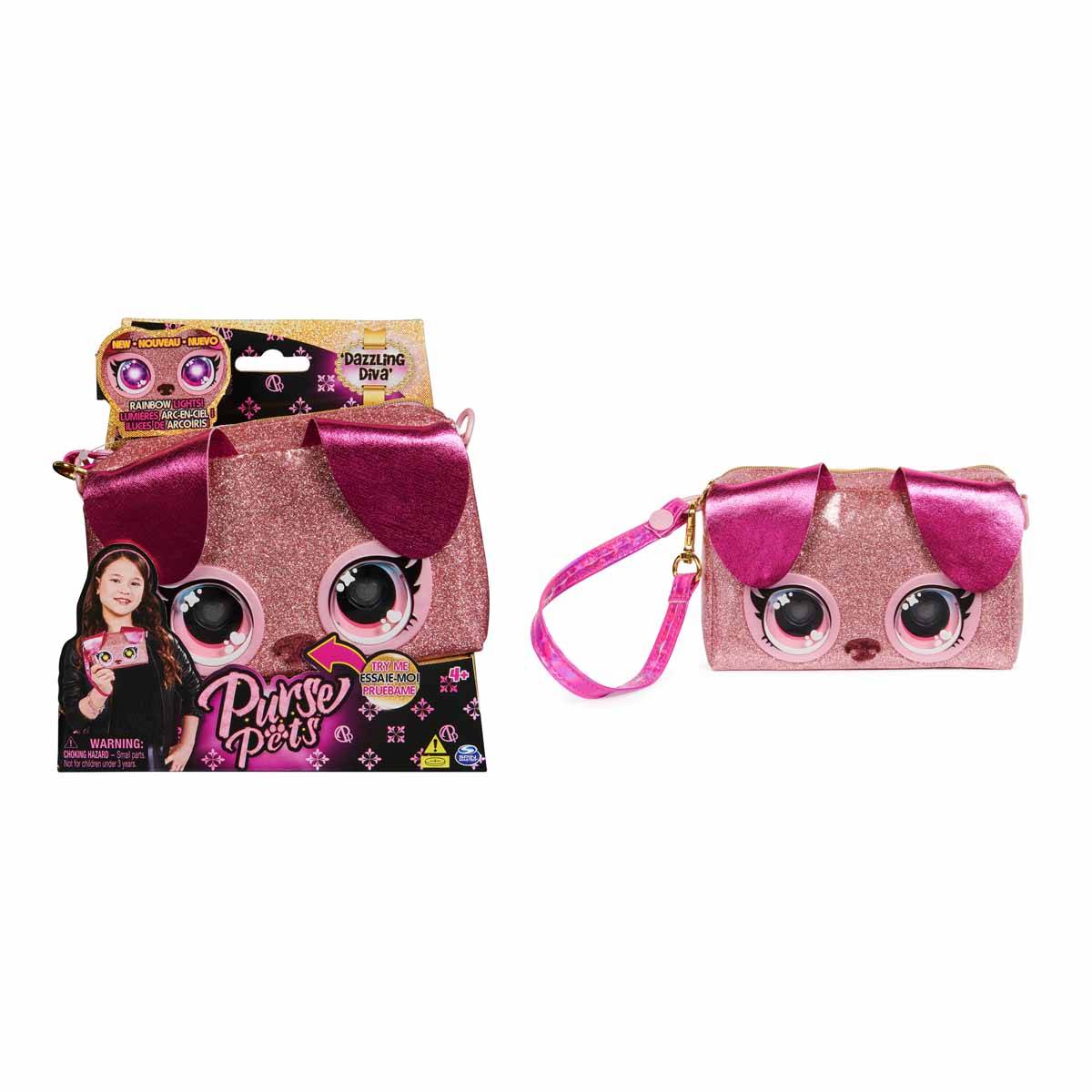 Purse Pets Simli İnteraktif Köpek Çanta