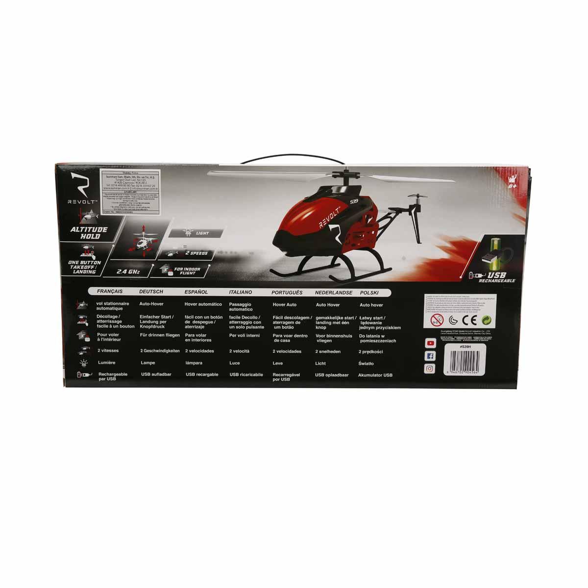 Revolt Syma Raptor USB Şarjlı Uzaktan Kumandalı XL Helikopter