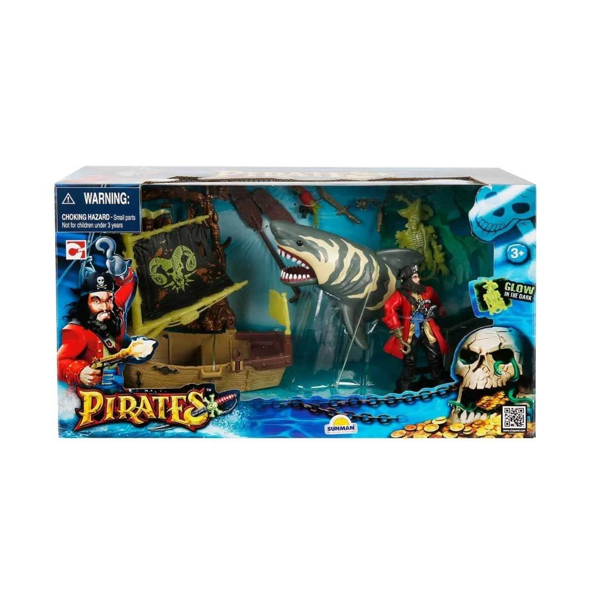 Karanlıkta Parlayan Korsan Oyun Seti