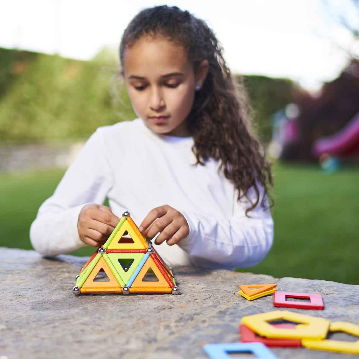 Geomag Supercolor Renkli Manyetik Zeka Çubukları 78 Parça