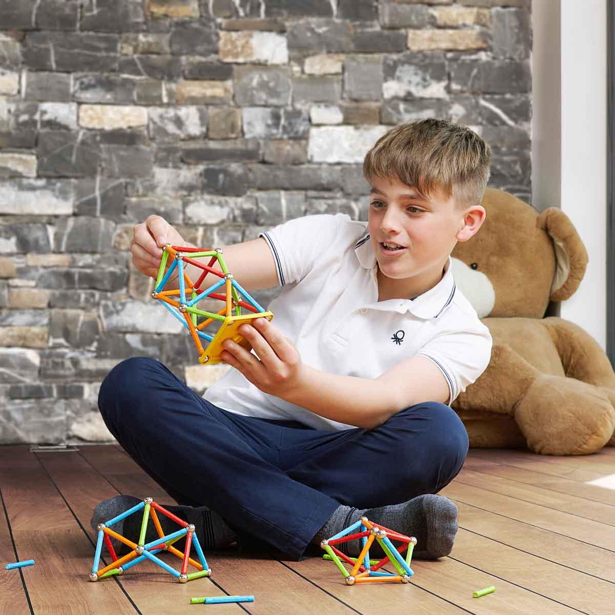 Geomag Supercolor Renkli Manyetik Zeka Çubukları 60 Parça