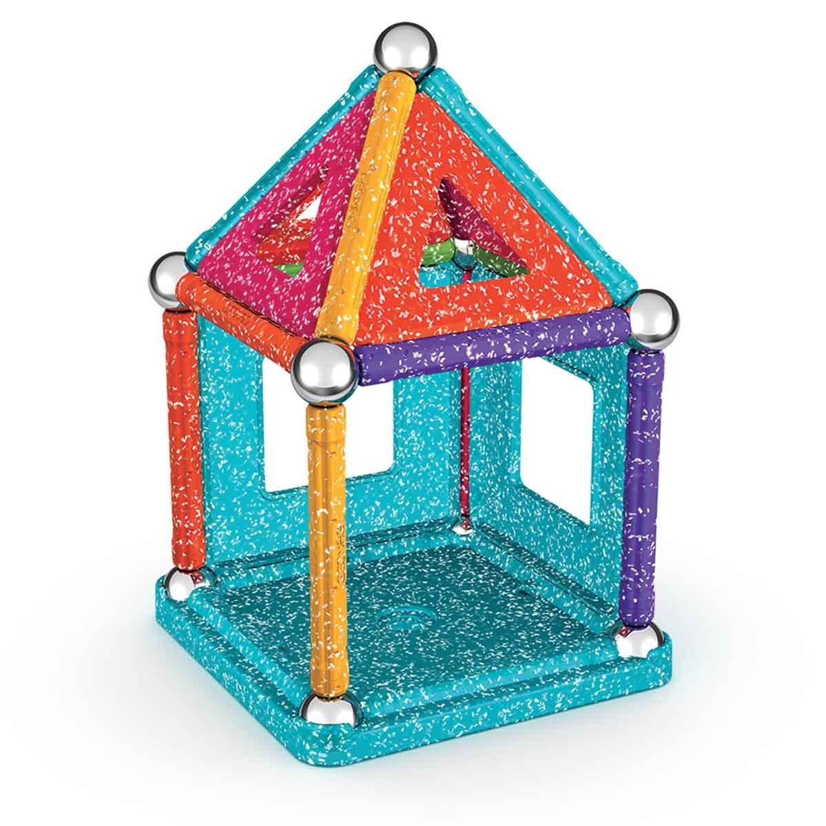 Geomag Glitter Simli Manyetik Zeka Çubukları 35 Parça