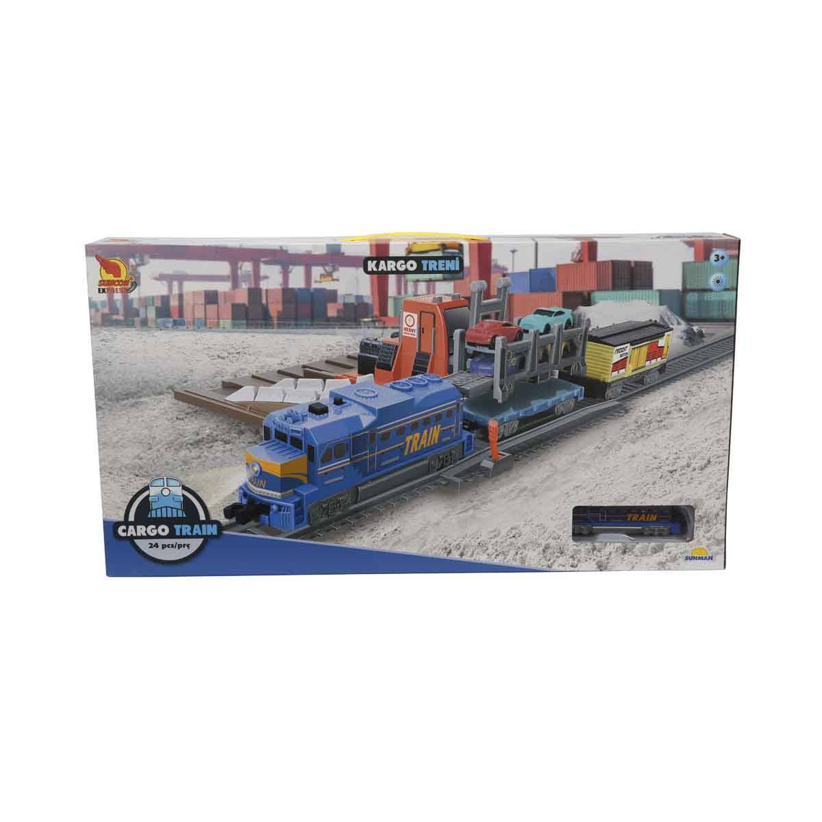 Işıklı Tren Seti 24 Parça