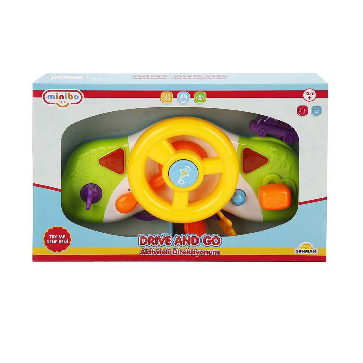 Minibo Sesli ve Işıklı Aktiviteli Direksiyonum
